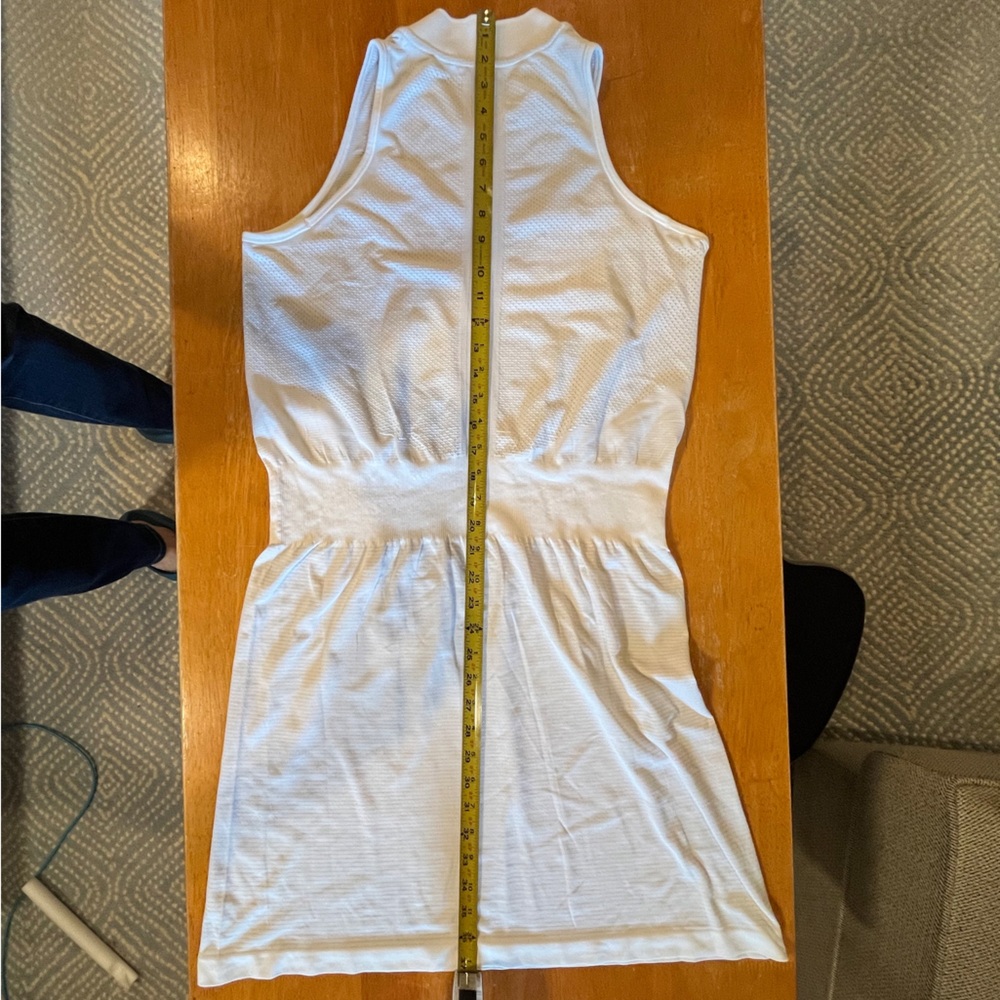 Lululemon White Sleeveless Tennis Dress - Picture 10 of 14